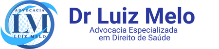 Logo Azul - Dr Luiz Melo - Advocacia Especializada em Direito de Saúde